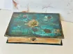 Picture of Wooden Book Box - Nautical Compass, Large