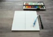 Picture of Travellers Notebooks Watercolor - with pockets & cards #1