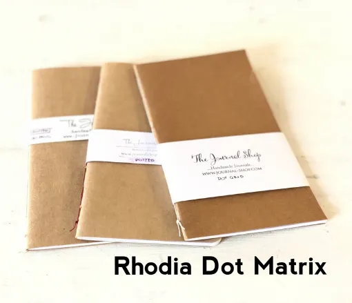 Picture of Travellers Notebooks Rhodia - Dot Grid