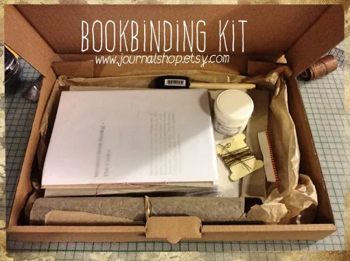 Picture of Bookbinding Kit - A5 Hard Book